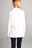 Shayna Button Down Top in White