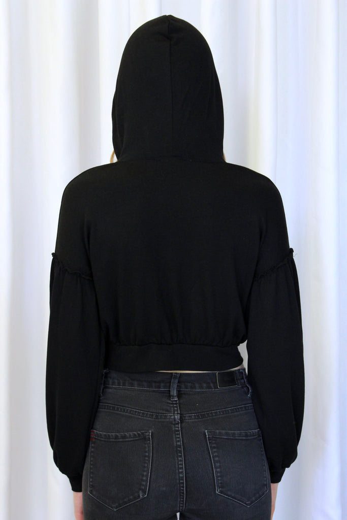 Hailey Cropped Hoodie