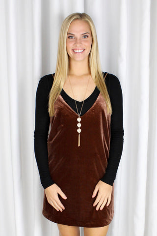 Lovesick Lace-Up Tunic in Black