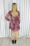 Katelyn Snake Print Dress